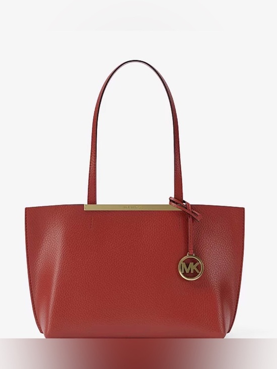 Michael Kors Handbags - MICHAEL KORS EVELYN SMALL TOTE BAG GOLD HARDWARE